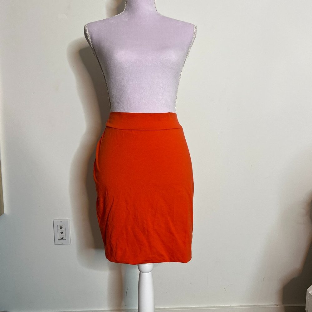 Orange Mini Skirt New Condition